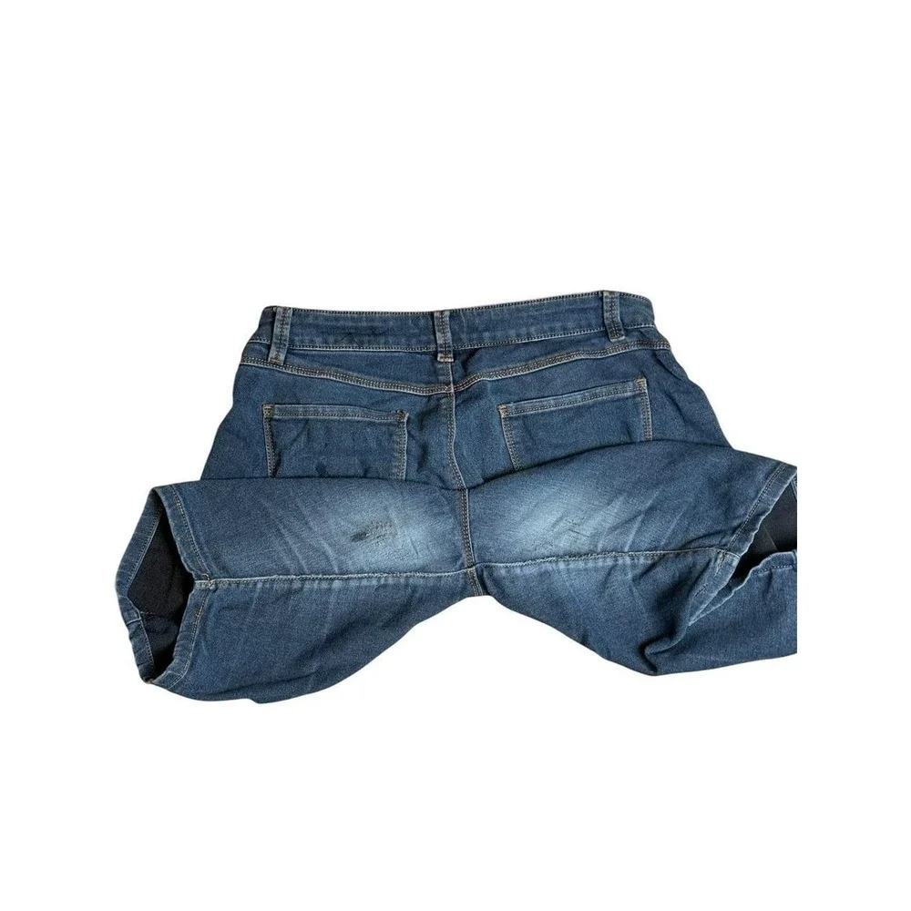 d.jeans Women's Denim Shorts Size 10 Blue Jean Shorts Stretch Mid‎ Rise